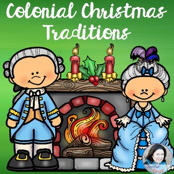 Preview of Colonial Christmas Traditions - Sensational History Snip-Its Series