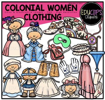 colonial people clipart black