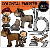 Colonial Farrier Clip Art Set {Educlips Clipart}
