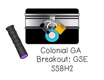 Preview of Colonial GA Digital Breakout (SS8H2 GSE)