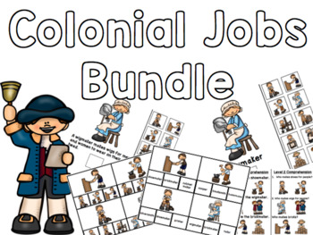 Preview of Colonial Jobs Bundle