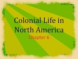 Colonial Life Lessons 1 & 2: Notes, Test, and Jeopardy Game