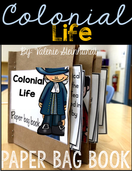Preview of Colonial Life Paper Bag Book