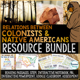 Colonial and Native American Relations Activities Bundle
