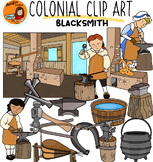 Colonial clip art- Blacksmith clip art