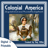 13 Colonies Digital Unit | Colonial America Digital + Prin