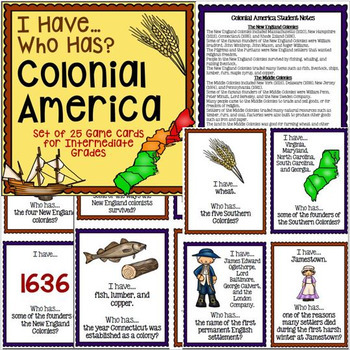 middle colonies activities