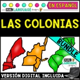 Colonies Spanish Reading Comprehension Bundle