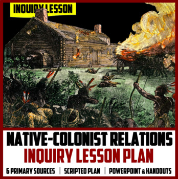 Preview of Unit 1: Lesson #04 - King Philip's War & Native Relations Inquiry Lesson