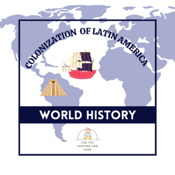 Preview of Colonization In Latin America: Slideshow & Guided Notes