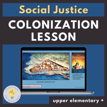 Preview of Colonization Lesson | Native American | Social Justice for Elementary