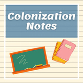 Colonization Notes - Distance Learning