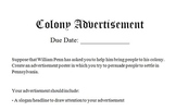Colony Advertisement Project