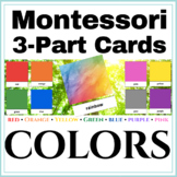 Color 3 Part Cards | Montessori