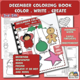 Color Activity Book December 3rd _ 5th (Karen's Kids Printables)