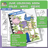 Color Activity Book for June 3rd_5th (Karen's Kids Printables)