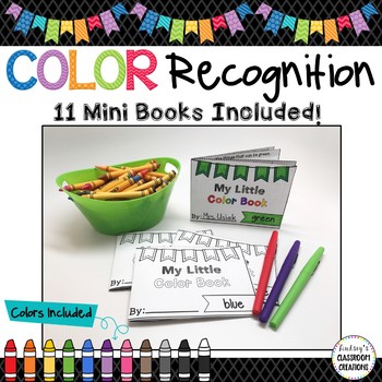 Color Books- 11 mini-books for learning colors