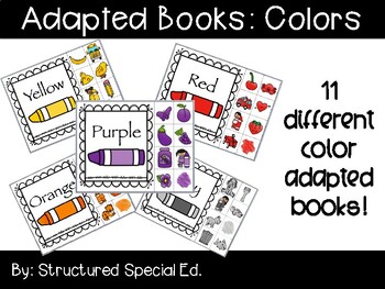 Color Books- 11 mini-books for learning colors