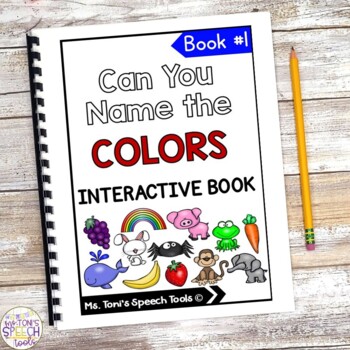 Adapted Color Books - Practice Colors & Build Vocabulary with