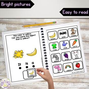 Color Adaptive Book | Vocabulary Building Activity