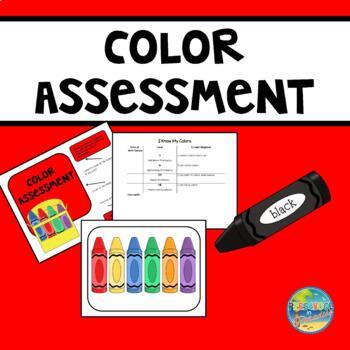 Preview of Color Assessment File Folder Kit