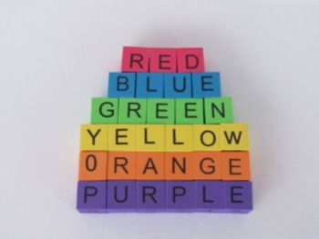 Preview of Learning Colors Blocks with Lessons