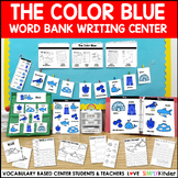 Color Blue Word Bank Writing Center