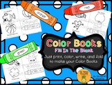 Color Books (fill in the blank)