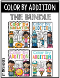 Color By Addition Problem-THE BUNDLE