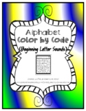 Color By Beginning Letter Sounds