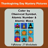 Color By Chemical Symbol, Atomic Number, Atomic Mass - Mys