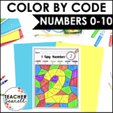 Color By Code Number Sense 0-10