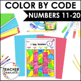 Color By Code Number Sense 11-20