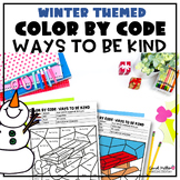 Color By Code Ways To Be Kind-_Winter Themed