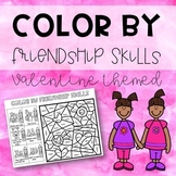 Color By Friendship Skills (Valentine Themed) - Elementary