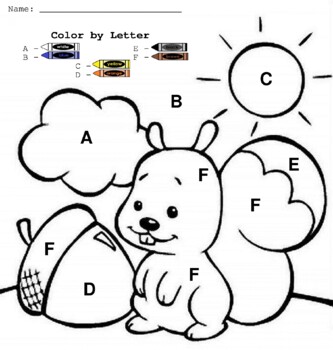 Color By Letter by TutorCorner | TPT