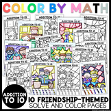 Color By Math | Addition to 10 | Solve and Color