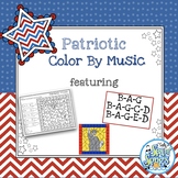 Color By Music Patriotic - Recorder Notes - BAG - BAGCD - BAGED