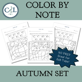 Color By Note: Autumn Set