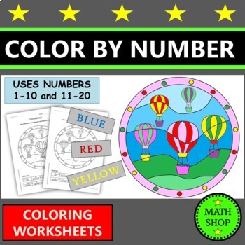 Numbers 11 20 Coloring Pages Worksheets Teaching Resources Tpt