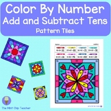 Color By Number: Add and Subtract Tens