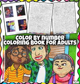 Preview of Color By Number Coloring Book GRANDES CLAS TOMO photos.