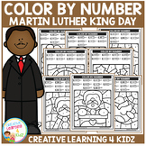 Color By Number: Martin Luther King Day