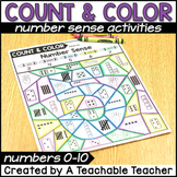 Color By Number Sense Activities