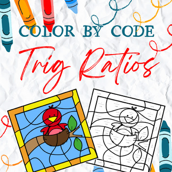 Preview of Color By Number Trig Ratios