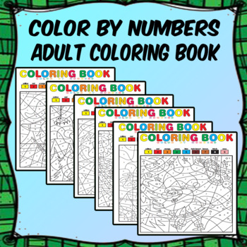 Preview of Color By Number for Adult: Activity Book