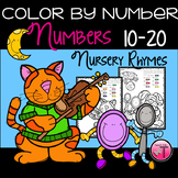 Color By Number| Numbers 10-20