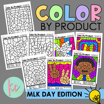 Preview of Color By Product: MLK Day Edition
