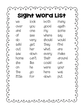 Color By Sight Word by Fun in Room 3 | Teachers Pay Teachers