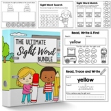 The Ultimate Sight Word Bundle Kindergarten Sight Word Pra